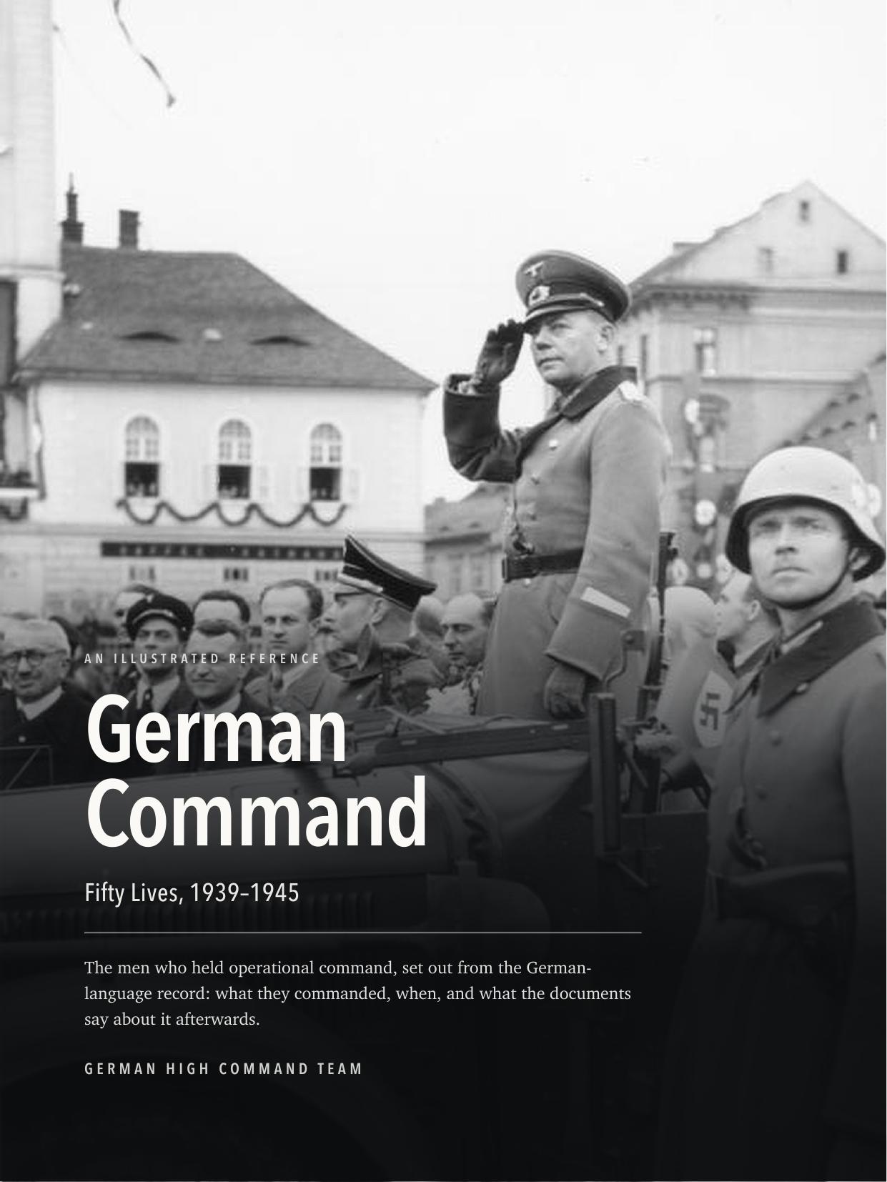 German Command cover
